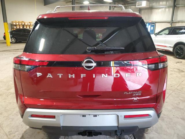 5N1DR3DK1SC215839 - 2025 NISSAN PATHFINDER PLATINUM 栗色 照片 6