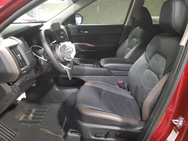 5N1DR3DK1SC215839 - 2025 NISSAN PATHFINDER PLATINUM 栗色 照片 7