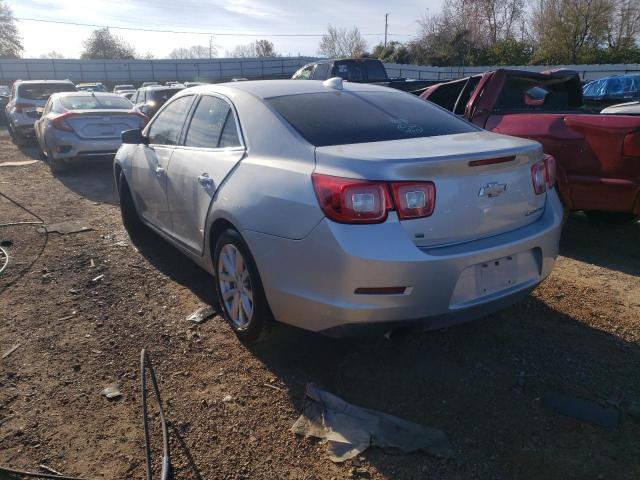 1G11F5SL8FF170211 - 2015 CHEVROLET MALIBU LTZ 银色 照片 2