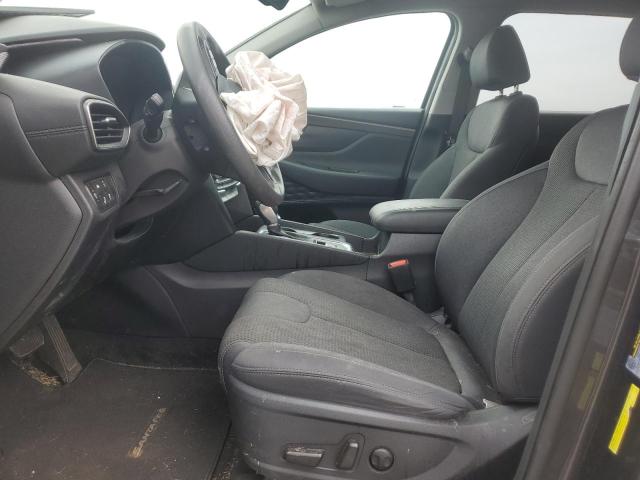 5NMS3CAD6LH293586 - 2020 HYUNDAI SANTA FE SEL BLACK photo 7