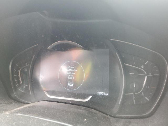 5NMS3CAD6LH293586 - 2020 HYUNDAI SANTA FE SEL BLACK photo 9