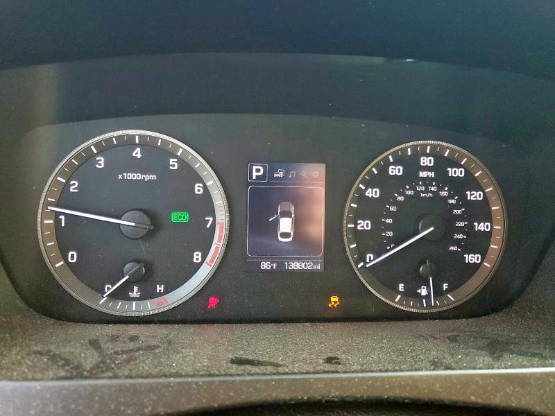 5NPE24AF0GH375085 - 2016 HYUNDAI SONATA SE 灰色 照片 9