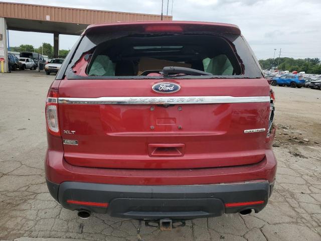 1FM5K7D88FGC61171 - 2015 FORD EXPLORER XLT MAROON photo 6