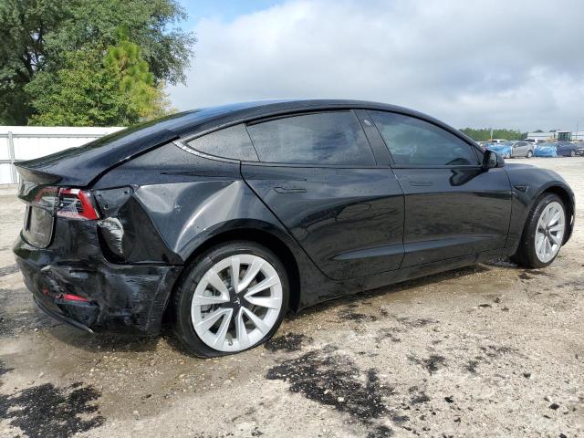 5YJ3E1EB9NF196110 - 2022 TESLA MODEL 3 黑色 照片 3
