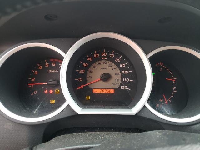 3TMJU62N27M048370 - 2007 TOYOTA TACOMA DOUBLE CAB PRERUNNER WHITE photo 9