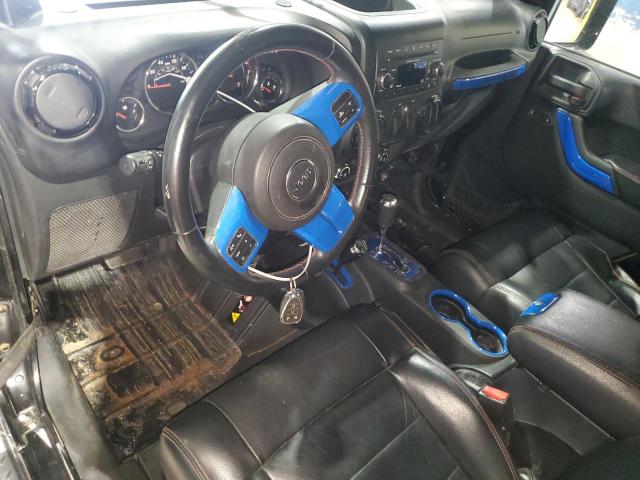 1C4AJWBG8CL275584 - 2012 JEEP WRANGLER SAHARA 黑色 照片 8