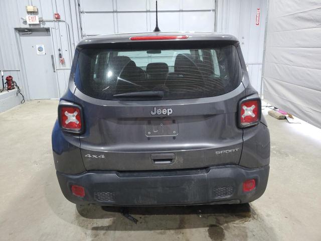ZACNJBAB5KPK78997 - 2019 JEEP RENEGADE SPORT فحمي صورة 6