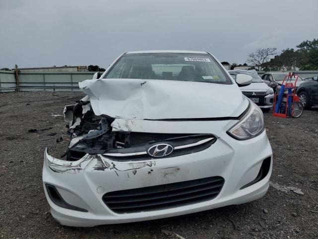 KMHCT4AE6HU252051 - 2017 HYUNDAI ACCENT SE WHITE photo 5