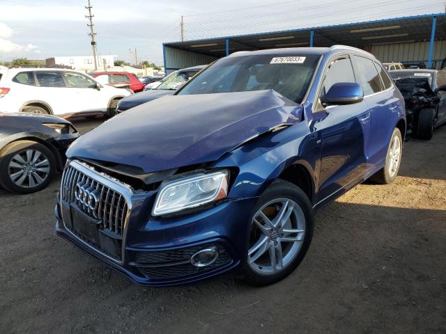 WA1WGAFP1EA120739 - 2014 AUDI Q5 PRESTIGE 蓝色 照片 1
