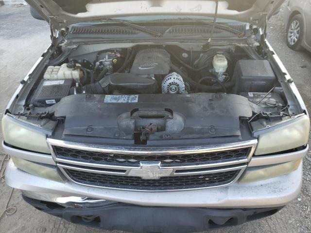 2GCEC13V871109959 - 2007 CHEVROLET SILVERADO C1500 CLASSIC CREW CAB SILVER photo 11