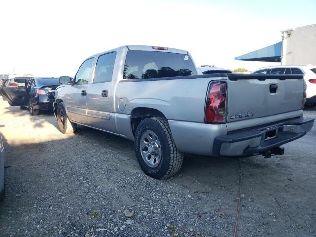 2GCEC13V871109959 - 2007 CHEVROLET SILVERADO C1500 CLASSIC CREW CAB SILVER photo 2