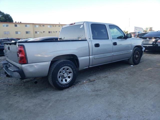 2GCEC13V871109959 - 2007 CHEVROLET SILVERADO C1500 CLASSIC CREW CAB SILVER photo 3