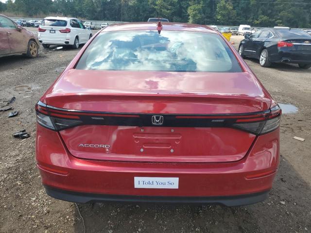 1HGCY1F39RA005851 - 2024 HONDA ACCORD EX RED photo 6