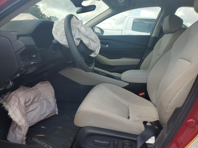 1HGCY1F39RA005851 - 2024 HONDA ACCORD EX RED photo 7