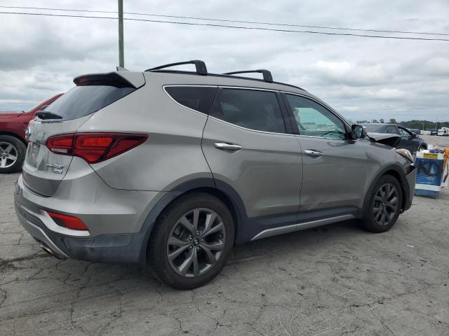 5XYZW4LA0JG553809 - 2018 HYUNDAI SANTA FE S SILVER photo 3