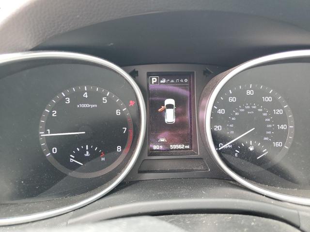 5XYZW4LA0JG553809 - 2018 HYUNDAI SANTA FE S SILVER photo 9