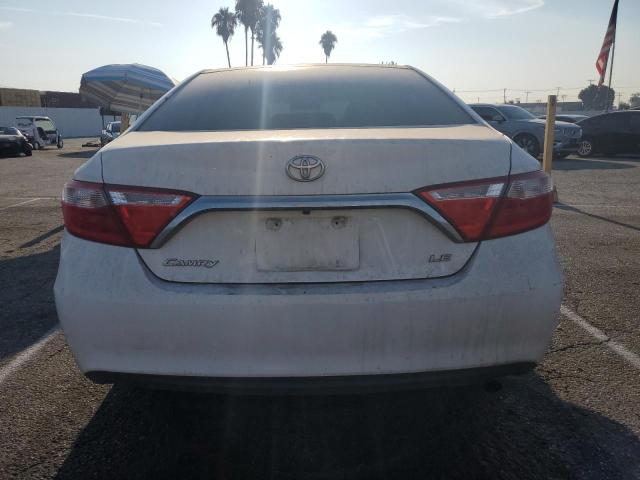 4T4BF1FK1FR483331 - 2015 TOYOTA CAMRY LE WHITE photo 6
