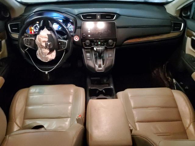 2HKRW2H85JH616504 - 2018 HONDA CR-V EXL WHITE photo 8