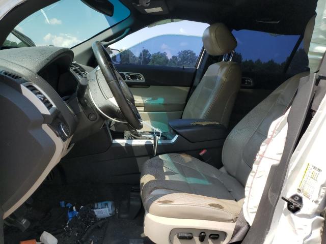 1FMHK7F91CGA46956 - 2012 FORD EXPLORER LIMITED WHITE photo 7