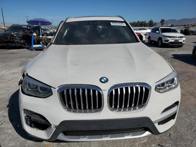 5UXTY3C03M9G76383 - 2021 BMW X3 SDRIVE30I WHITE photo 5