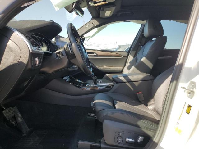 5UXTY3C03M9G76383 - 2021 BMW X3 SDRIVE30I WHITE photo 7