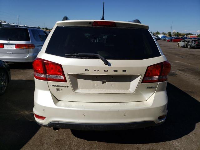 3C4PDCDG7DT730993 - 2013 DODGE JOURNEY CREW WHITE photo 6