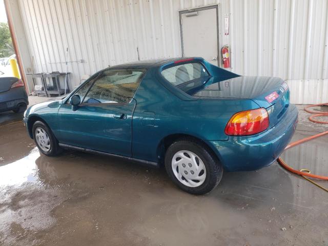 JHMEG1144SS001148 - 1995 HONDA CIVIC DEL SOL S GREEN photo 2