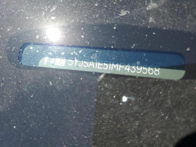 5YJSA1E51MF439568 - 2021 TESLA MODEL S 红色 照片 12