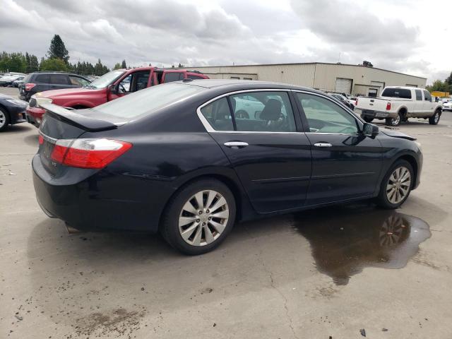 1HGCR3F86DA002273 - 2013 HONDA ACCORD EXL BLACK photo 3