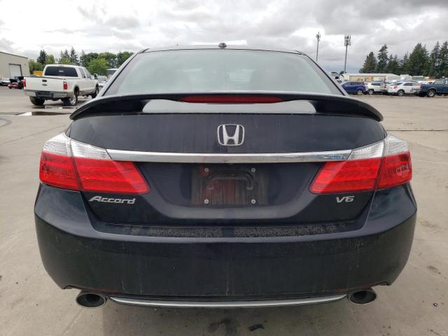 1HGCR3F86DA002273 - 2013 HONDA ACCORD EXL BLACK photo 6