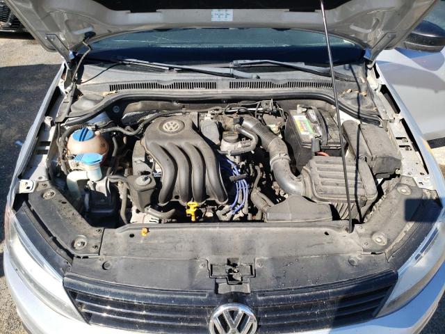 3VW2K7AJ7CM328274 - 2012 VOLKSWAGEN JETTA BASE 银色 照片 11