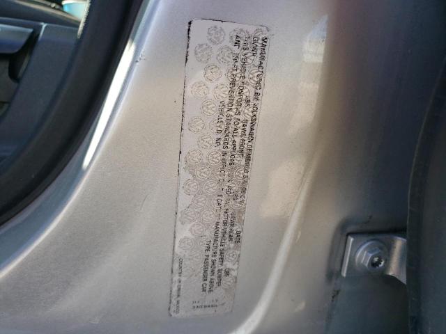 3VW2K7AJ7CM328274 - 2012 VOLKSWAGEN JETTA BASE 银色 照片 13