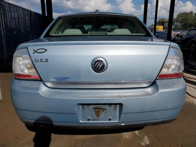 1MEHM40W78G614404 - 2008 MERCURY SABLE LUXURY BLUE photo 6