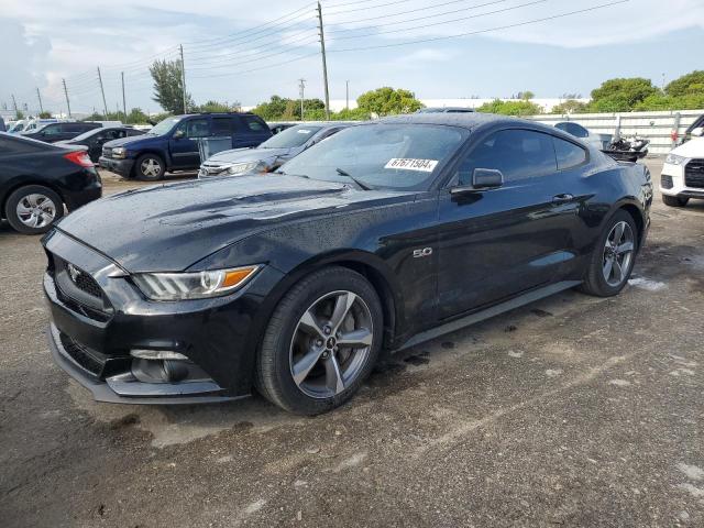 1FA6P8CF4H5289666 - 2017 FORD MUSTANG GT BLACK photo 1