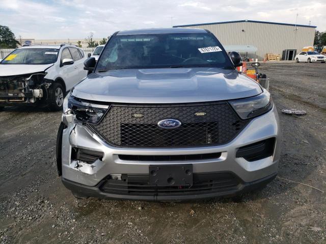 1FM5K8AB6MGB64649 - 2021 FORD EXPLORER POLICE INTERCEPTOR Grau Foto 5