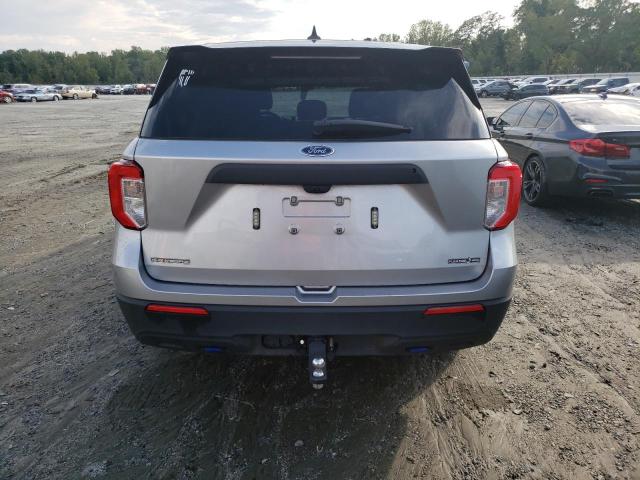 1FM5K8AB6MGB64649 - 2021 FORD EXPLORER POLICE INTERCEPTOR Grau Foto 6