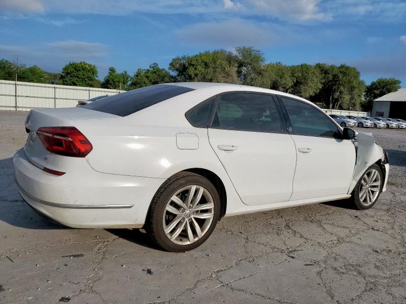 1VWLA7A30KC004947 - 2019 VOLKSWAGEN PASSAT WOLFSBURG WHITE photo 3
