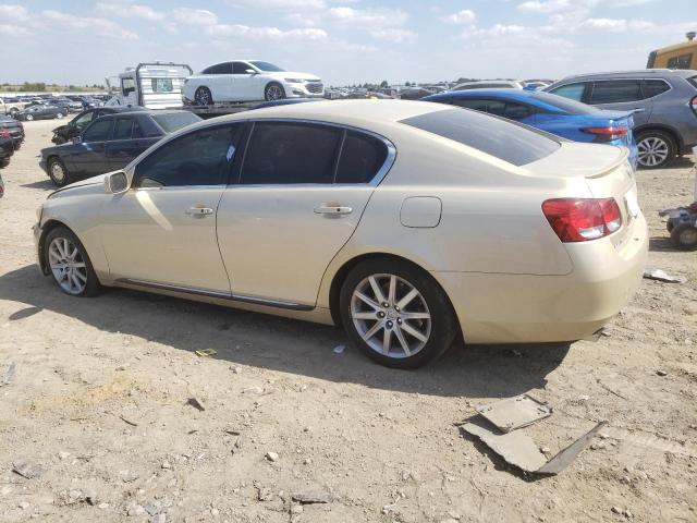 JTHBH96S365040744 - 2006 LEXUS GS 300 GOLD photo 2