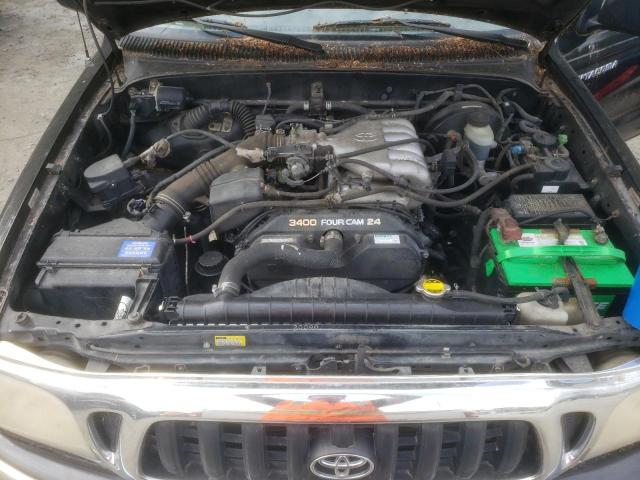 5TEWN72N21Z847522 - 2001 TOYOTA TACOMA XTRACAB BLACK photo 11