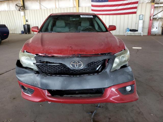 4T1BF3EK2BU612890 - 2011 TOYOTA CAMRY BASE RED photo 5