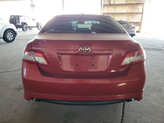 4T1BF3EK2BU612890 - 2011 TOYOTA CAMRY BASE RED photo 6