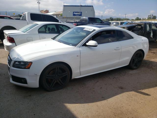 WAUWFAFR8BA010645 - 2011 AUDI A5 PRESTIGE WHITE photo 1