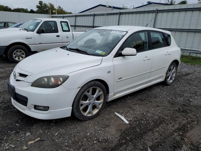 JM1BK344271694633 - 2007 MAZDA 3 HATCHBACK WHITE photo 1