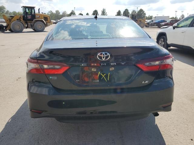 4T1C11AK5NU715996 - 2022 TOYOTA CAMRY LE BLACK photo 6