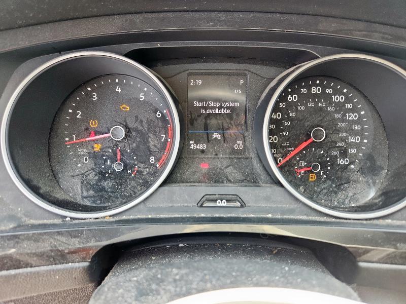 3VV1B7AX1MM008020 - 2021 VOLKSWAGEN TIGUAN S ნაცრისფერი ფოტო 9