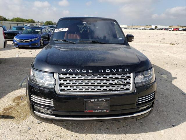 SALGV2TF7EA193284 - 2014 LAND ROVER RANGE ROVE AUTOBIOGRAPHY BLACK photo 5