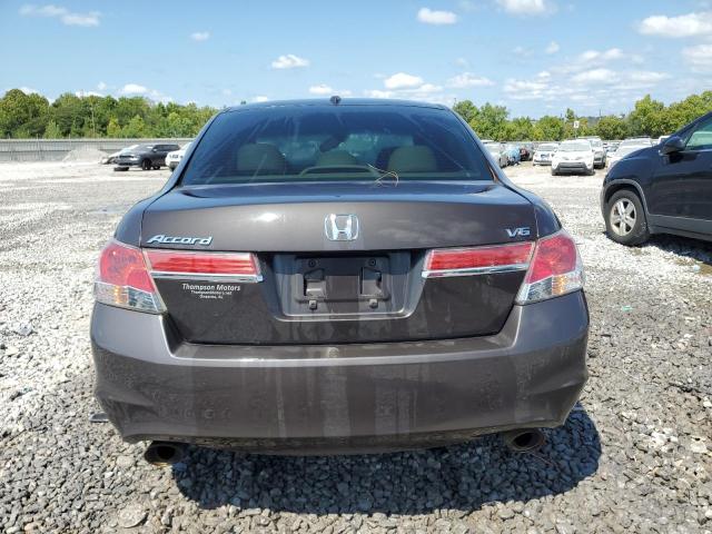 1HGCP3F8XCA000143 - 2012 HONDA ACCORD EXL BROWN photo 6