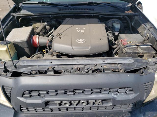 5TEJU62N85Z099632 - 2005 TOYOTA TACOMA DOUBLE CAB PRERUNNER BLACK photo 11