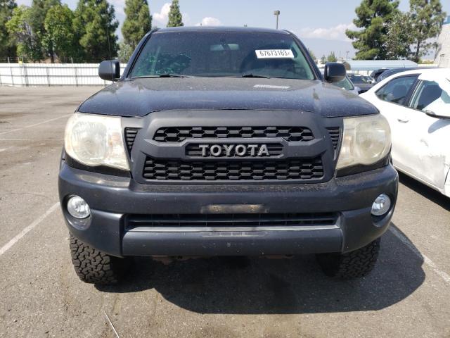 5TEJU62N85Z099632 - 2005 TOYOTA TACOMA DOUBLE CAB PRERUNNER BLACK photo 5