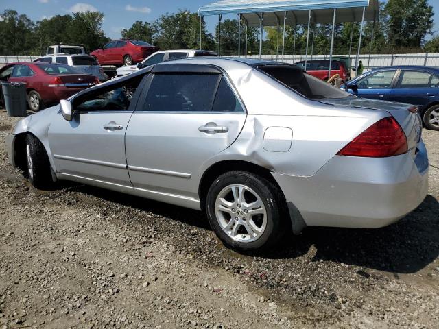 1HGCM56746A012241 - 2006 HONDA ACCORD EX SILVER photo 2